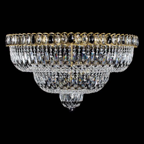 Люстра Водопад Обтикон №15 под бронзу черная в Кирове Гусь Хрустальный