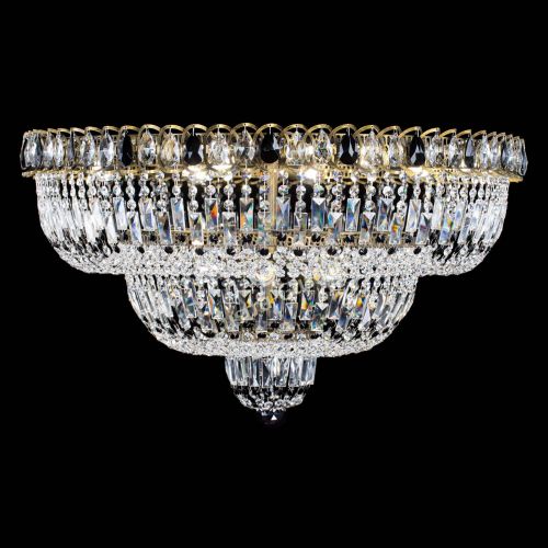 Люстра Водопад Обтикон №15 под бронзу черная в Кирове Гусь Хрустальный