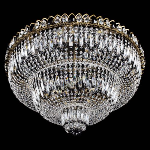 Люстра Водопад Обтикон №15 под бронзу черная в Кирове Гусь Хрустальный