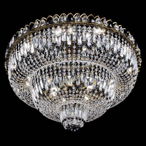 Люстра Водопад Обтикон №15 под бронзу черная в Кирове Гусь Хрустальный