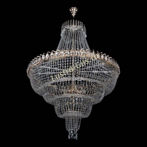 Люстра Водопад с подвесом 1000 мм в Кирове Гусь Хрустальный