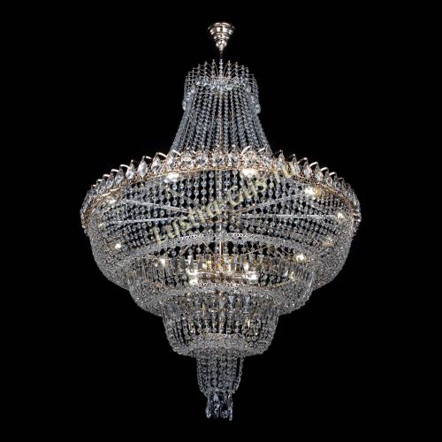 Люстра Водопад с подвесом 1000 мм в Кирове Гусь Хрустальный