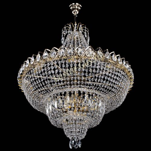 Люстра Водопад с подвесом №11 в Кирове Гусь Хрустальный