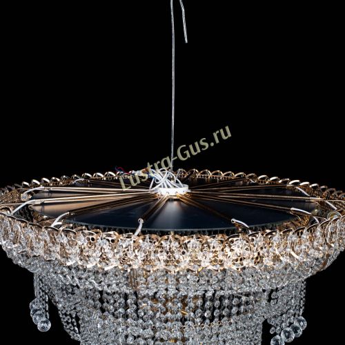 Люстра Водопад Софья большая в Кирове Гусь Хрустальный