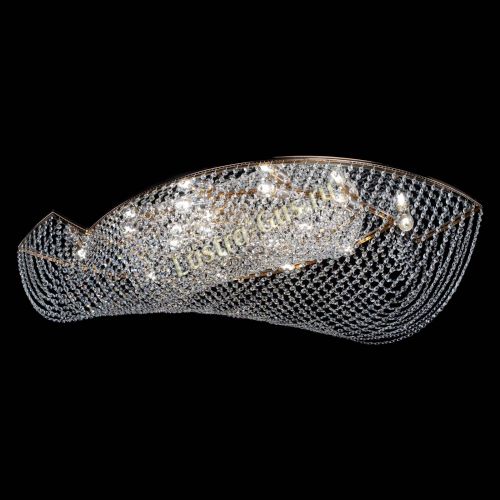 Люстра Хрустальная Волна №14 в Кирове Гусь Хрустальный