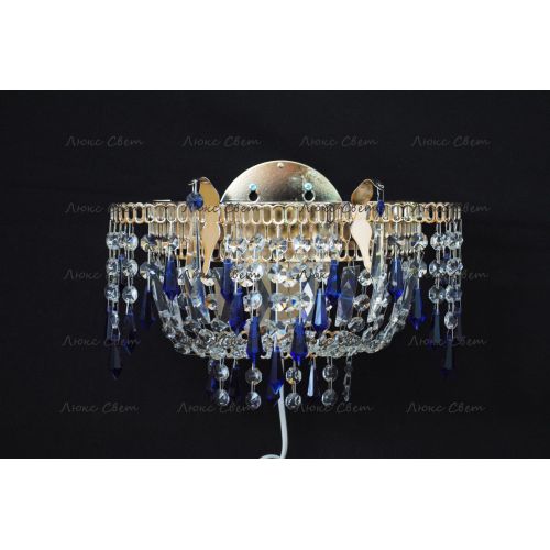 Бра Айсберг синяя в Кирове Гусь Хрустальный