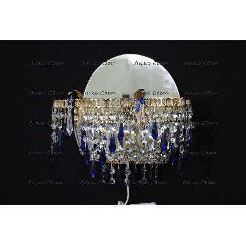 Бра Айсберг синяя в Кирове Гусь Хрустальный