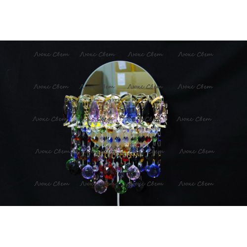 Бра Капель разноцветная  в Кирове Гусь Хрустальный