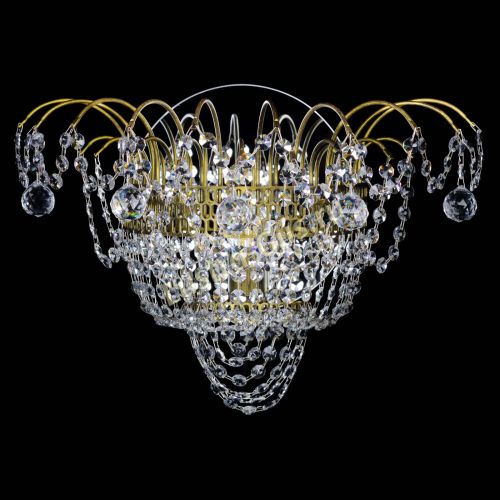 Бра Агата №3 под бронзу с зеркалом в Кирове Гусь Хрустальный