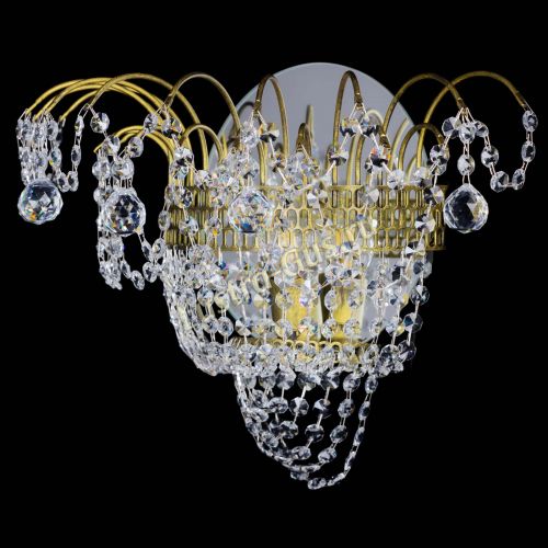 Бра Агата №3 под бронзу с зеркалом в Кирове Гусь Хрустальный