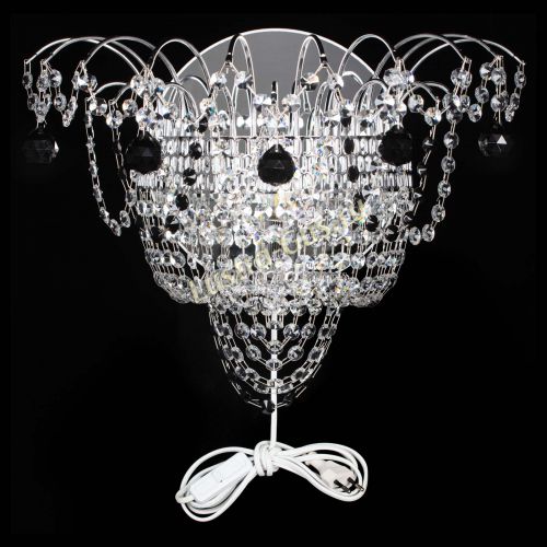 Бра Агата №3 черная в Кирове Гусь Хрустальный