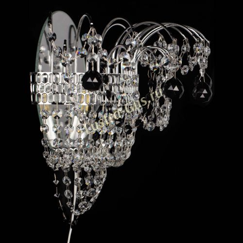 Бра Агата №3 черная в Кирове Гусь Хрустальный