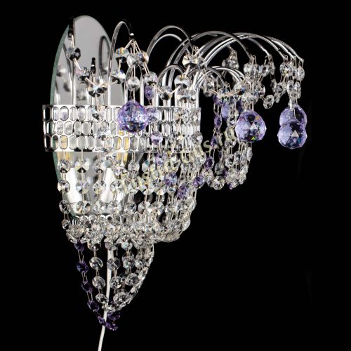 Бра Агата №3 фиолетовая в Кирове Гусь Хрустальный