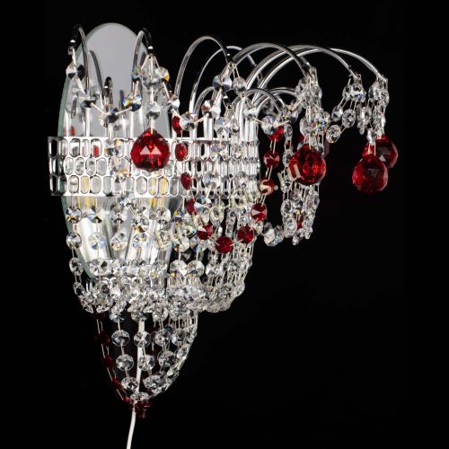 Бра Агата №3 красная в Кирове Гусь Хрустальный
