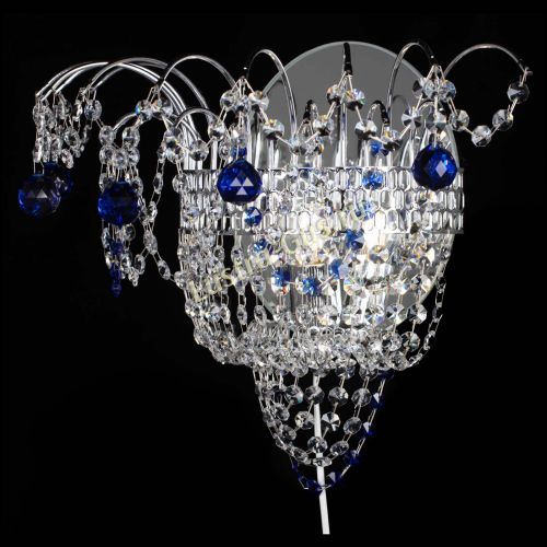 Бра Агата №3 синяя в Кирове Гусь Хрустальный