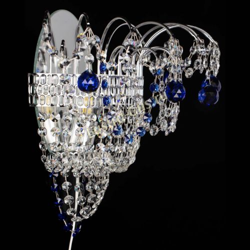 Бра Агата №3 синяя в Кирове Гусь Хрустальный