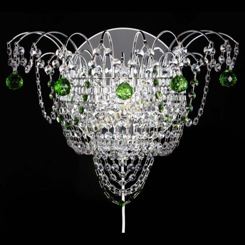 Бра Агата №3 зеленая в Кирове Гусь Хрустальный