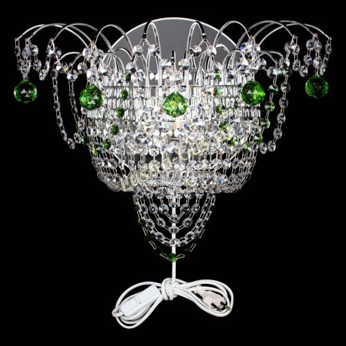 Бра Агата №3 зеленая в Кирове Гусь Хрустальный