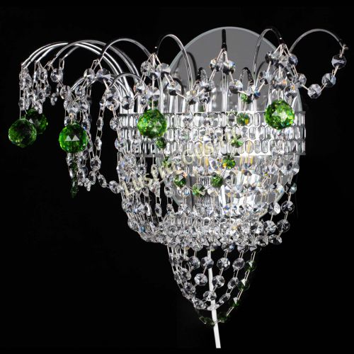 Бра Агата №3 зеленая в Кирове Гусь Хрустальный