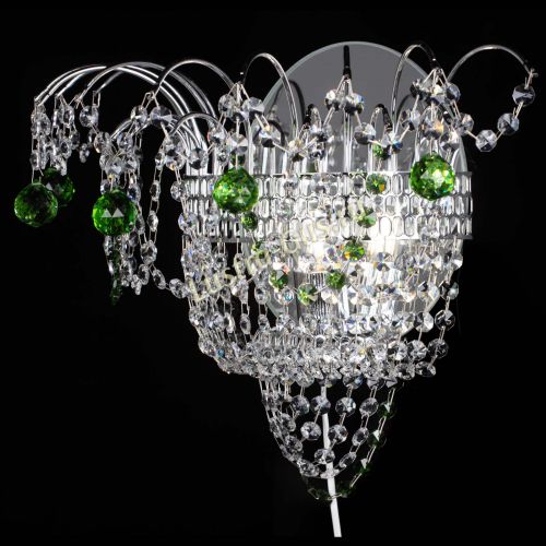 Бра Агата №3 зеленая в Кирове Гусь Хрустальный