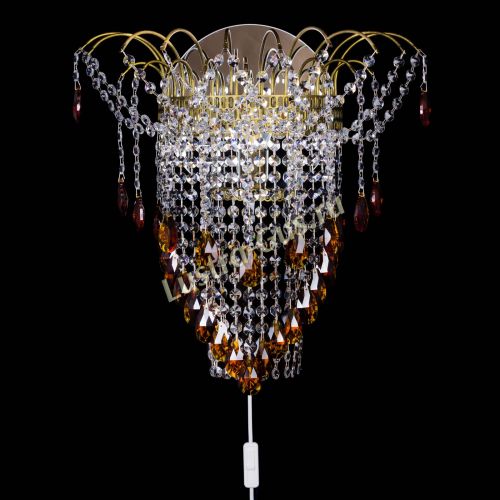 Бра Агата №4 под бронзу Чайная в Кирове Гусь Хрустальный