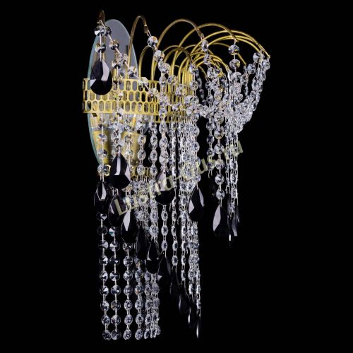 Бра Агата №4 под бронзу Черная в Кирове Гусь Хрустальный