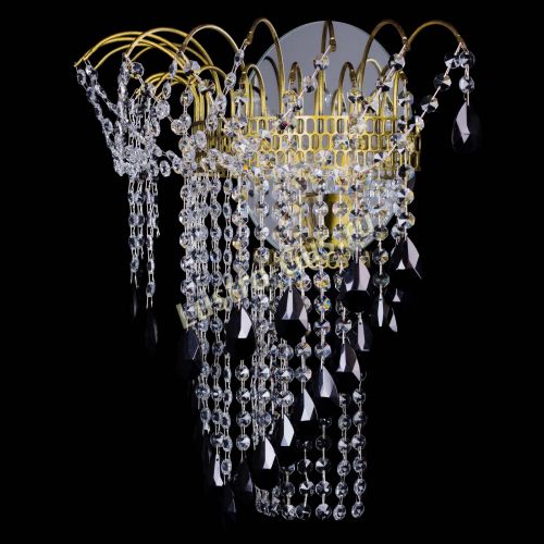 Бра Агата №4 под бронзу Черная в Кирове Гусь Хрустальный