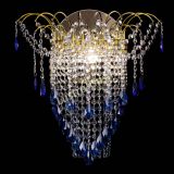 Бра Агата №4 под бронзу Синяя в Кирове