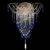 Бра Агата №4 под бронзу Синяя в Кирове