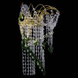 Бра Агата №4 под бронзу Зеленая в Кирове