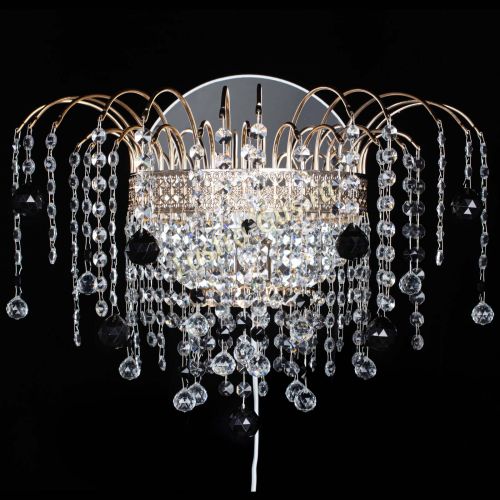 Бра Агата Венеция шар черная в Кирове Гусь Хрустальный