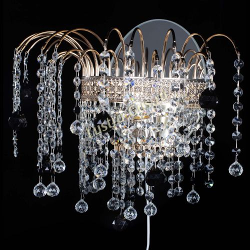 Бра Агата Венеция шар черная в Кирове Гусь Хрустальный