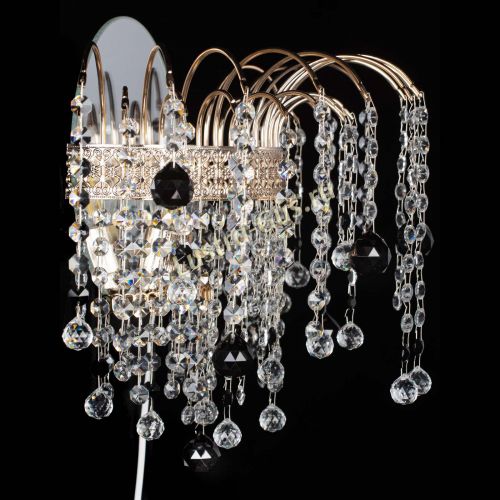 Бра Агата Венеция шар черная в Кирове Гусь Хрустальный