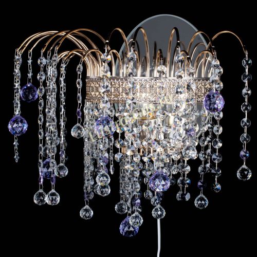 Бра Агата Венеция шар фиолетовая в Кирове Гусь Хрустальный