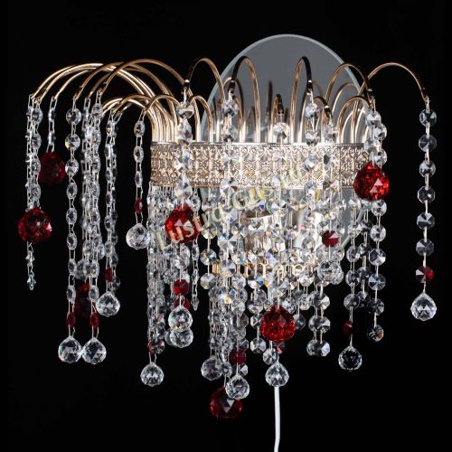 Бра Агата Венеция шар красная в Кирове Гусь Хрустальный