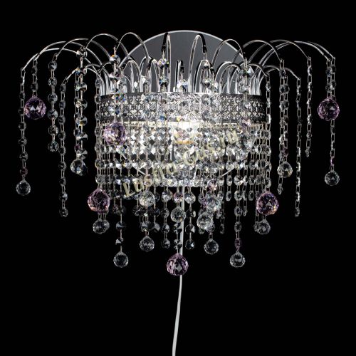 Бра Агата Венеция шар розовая в Кирове Гусь Хрустальный