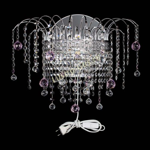 Бра Агата Венеция шар розовая в Кирове Гусь Хрустальный