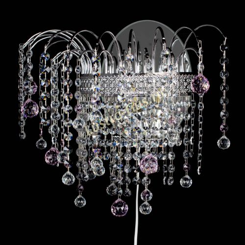 Бра Агата Венеция шар розовая в Кирове Гусь Хрустальный