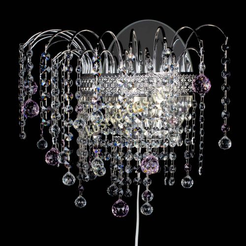 Бра Агата Венеция шар розовая в Кирове Гусь Хрустальный