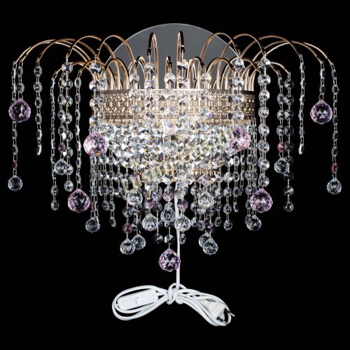 Бра Агата Венеция шар розовая в Кирове Гусь Хрустальный