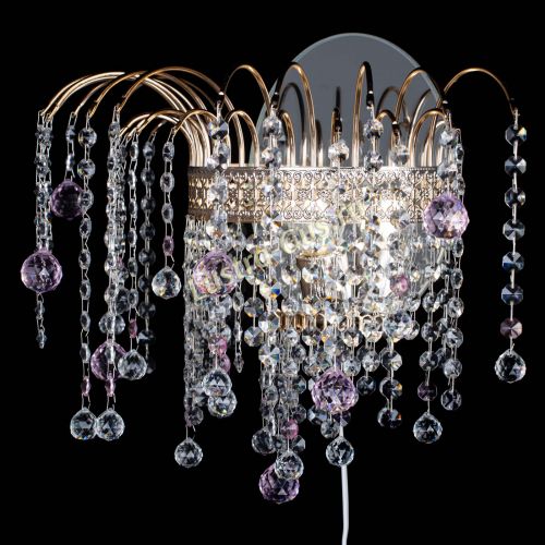 Бра Агата Венеция шар розовая в Кирове Гусь Хрустальный