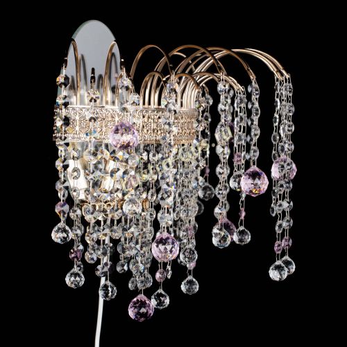 Бра Агата Венеция шар розовая в Кирове Гусь Хрустальный