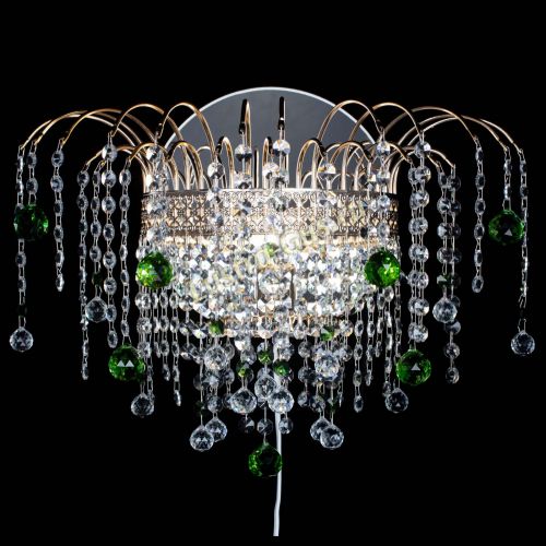 Бра Агата Венеция шар зеленая в Кирове Гусь Хрустальный