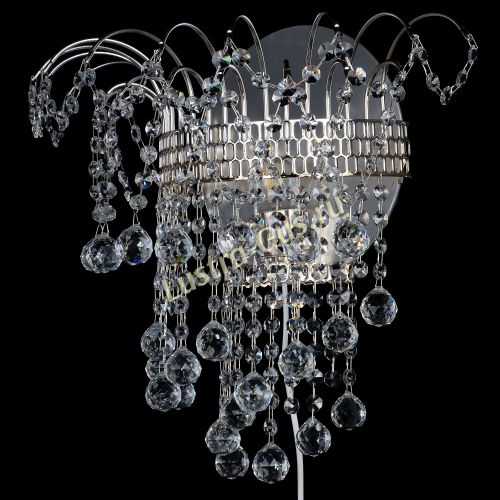 Бра Акация шар с зеркалом в Кирове Гусь Хрустальный