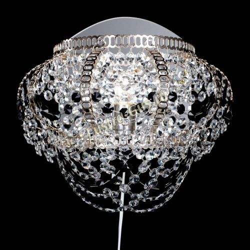 Бра Альфа №1 черная в Кирове Гусь Хрустальный