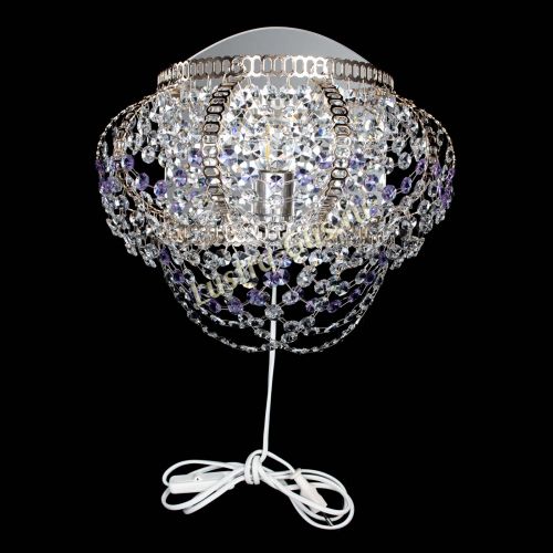 Бра Альфа №1 фиолетовая в Кирове Гусь Хрустальный