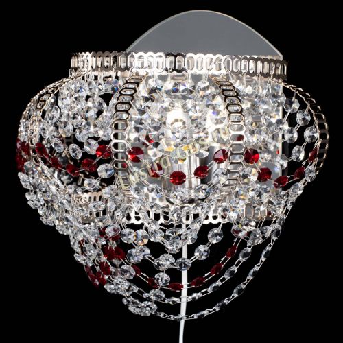 Бра Альфа №1 красная в Кирове Гусь Хрустальный