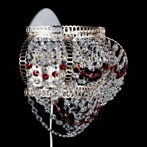 Бра Альфа №1 красная в Кирове Гусь Хрустальный