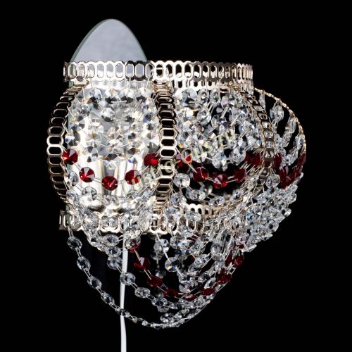 Бра Альфа №1 красная в Кирове Гусь Хрустальный