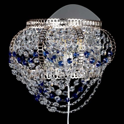 Бра Альфа №1 синяя в Кирове Гусь Хрустальный